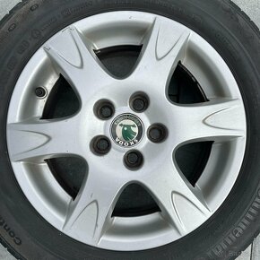 alu disky SKODA FABIA 5x100 R14 - 5