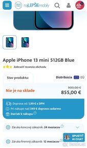 Nový Iphone 13 mini 512gb GREEN - 5