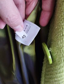 Nádherný zelený kabátik+ krátky zdarma - 5