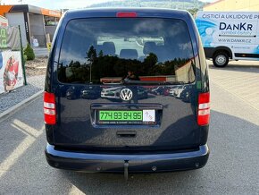 ► VW CADDY MAXI 1,6 MPI BEN/LPG-7 MÍST PARK.SENZORY, TAŽNÉ ◄ - 5