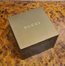 Zlaté - diamantové dámske hodinky zn. GUCCI - 5