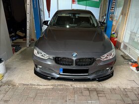 Lipo pod nárazník na BMW 3 - F30/F31 NEMPAKET - čierny lesk - 5