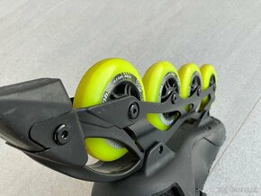 FILA SKATES GHIBLI 90 BLACK/LIME - veľkosť  EUR 43,5 - 5