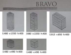 Nabytok Bravo detska/studentska izba - 5