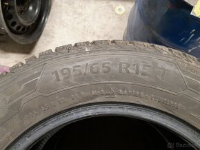 Predam zimne pneu 195/65r15 - 5