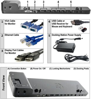 HP ProBook 650 G2 Win10 OEM + HP UltraSlim docking station - 5