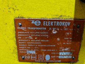 Zváračka-trafo - ELEKTROKOV JS-90 2 - 5