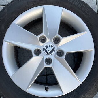 16" elektrony SKODA 5x112 - 5