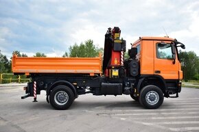 8825 MB Actros 1841- 4x4 – Sklápěč S3 + HR-Palfinger PK 2300 - 5