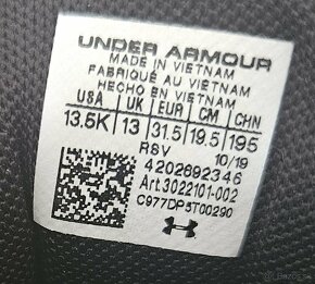 Predám DETSKÉ tenisky under armour - 5