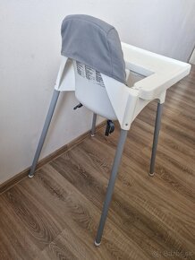 Ikea Antilop detska jedalenska stolicka + podnos + popruhy + - 5