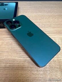 Predám iPhone 13 PRO 128GB, GREEN, TOP stav, VOLNY - 5