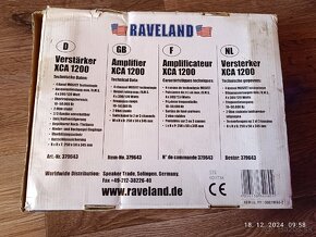 RAVELAND XCA1200...4x120W RMS - 5