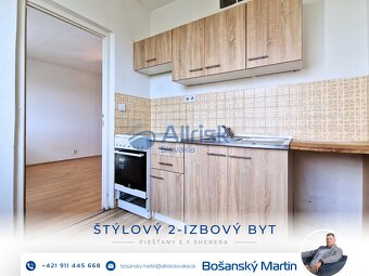 Štýlový 2-izbový byt na sídlisku Adama Trajana v Piešťanoch - 5