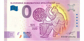 souvenir, 0 eurová bankovka, 0€ bankovky - 5