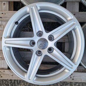 ORIGINÁL AUDI HLINÍKOVÉ DISKY 5x112 R16 - 5