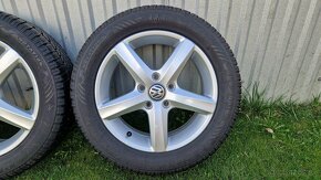 Zimná sada originál VW Golf 7, 5x112 R16 + pneu 205/55 R16 - 5