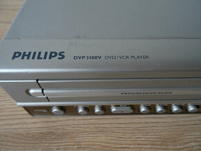 DVD a VHS Combo videorekordér Philips DVP3100V- 6 hlav, HIFI - 5