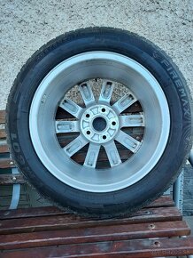 Zimné elektróny 5x112 r 16 + letné gumy 205/55 r16 - 5