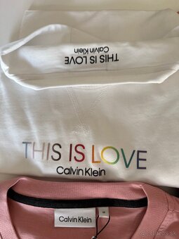 Calvin Klein , originál nové tričká, veľkosť M a L - 5