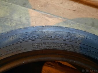 Letné pneumatiky 225/45 R17 - 5