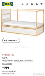 Posteľ Ikea KURA - 5