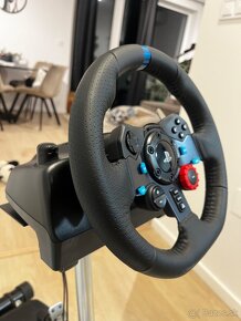 Playstation 5 + Logitech G29 + wheel stand + Gran Turismo 7 - 5