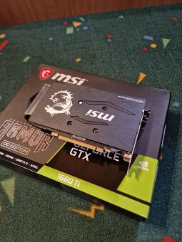 MSI GeForce GTX 1660 Ti ARMOR 6G OC, 6GB GDDR6 - 5