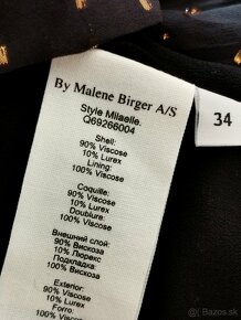 MALENE BIRGER - luxusná čierna blúzka Milaelle vo veľ. XS - 5