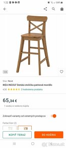 Ikea detské stoličky 40eur/kus - 5