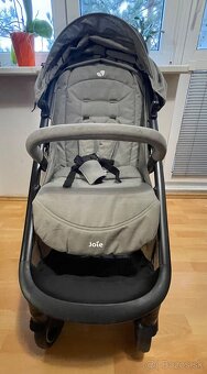 Kočík Joie Litetrax, autosedačka Joie Gemm s izofixom - 5