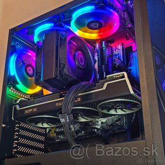 ⚠️ Ryzen 5 5600X, RX 6750 XT - Štýlový herný PC s RGB ⚠️ - 5