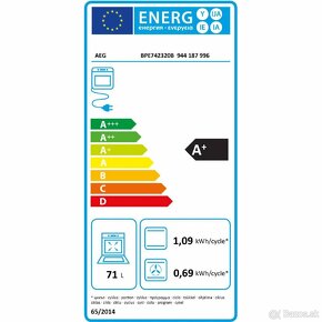 predám novú čiernu AEG rúru BPE742320B - 5