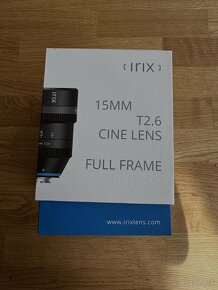 Objektív Irix Canon EF Cine 15mm T2.6 Metric - 5