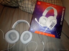 JBL QUANTUM 100 biele - 19 eur - 5