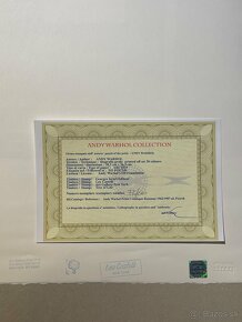 Andy Warhol "Chanel" Limitovaná edícia_Číslované_Certifikát - 5