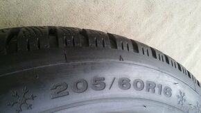 5x115 r16 Opel Astra J + zimné 205/60 r16 Dunlop - 8 mm - 5