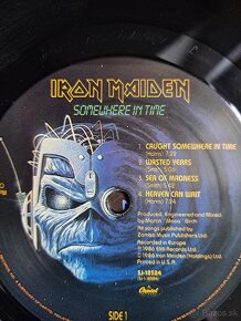 Lp Iron Maiden- Somewhere In Time - 5