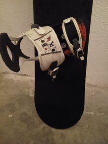 159 cm snowboard NITRO + viazko Ride - 5