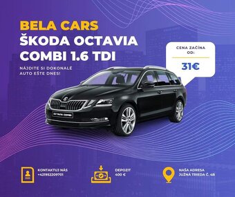 Autopožičovňa Bela cars od 18 eur na deň - 5