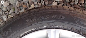 Predám letnú sadu alu. disky Ford 5x108 R16 ,215/55 R16 - 5