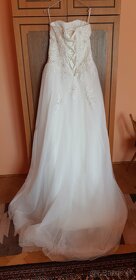 Predám nádherné svadobné šaty Elisabetta (ZNÍŽENÁ CENA) - 5