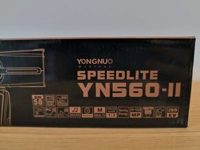 Yongnuo Speedlite YN560 II + duálny adaptér - 5