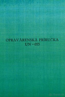 Príručka na Zetor Tatra V3S kombajn Liaz Škoda - 5