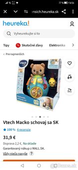 Vtech macko schovaj sa SK - 5