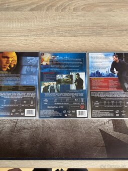 Predám kolekciu originál 3 DVD filmov Jason Bourne - 5