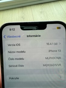 Predám Iphone 13 128gb , ružový - 5