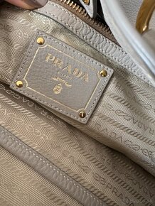 PRADA Vitello Grey tote kabelka - 5