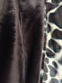 NOVÁ hnedá kožušinová deka Žirafa 140x200 (osobný odber) - 5
