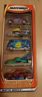 MATCHBOX 5Ks sady za super cenu 25EUR,  krabičky po 7EUR - 5